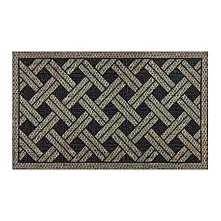 18 in x 30 in Natural Wicker Doormat