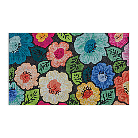 18 in x 30 in Blooms Abound Doormat