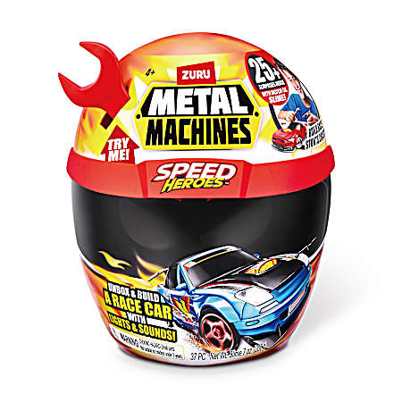 Metal Machines-Speed Heroes-Series 1-Helmet Playset - Assorted