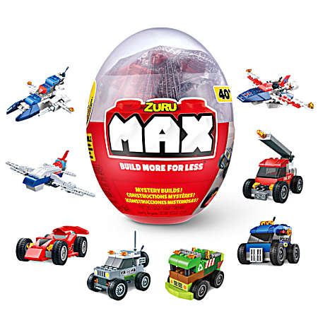 Max-Construction Bricks-Egg Capsule Series 1 Egg Capsule - Assorted