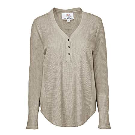 Women's Long Sleeve Henley