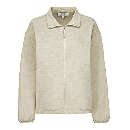 Women's Full Zip Mockneck Pullover