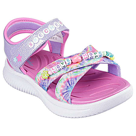 Girls' Lavender Multi Jumpster Bracelet Sandals