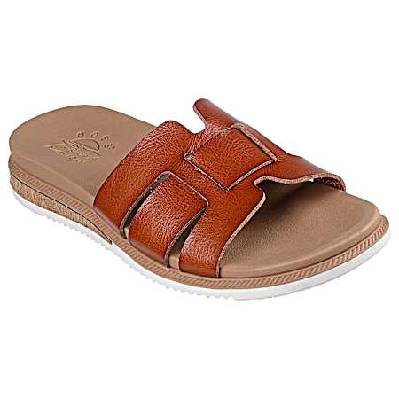 Women's Tan Desert Slide Sandals