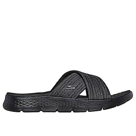 Women's Black Go Walk Flex Sandals
