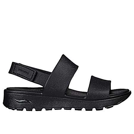 Women's Black Foamies Arch Fit Molded Sandals