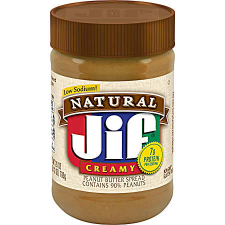 Natural Creamy Peanut Butter Spread