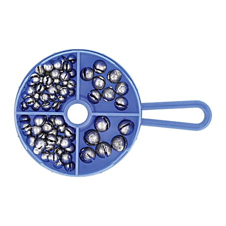 Round Split-Shot Sinker Assortment - 78 Ct