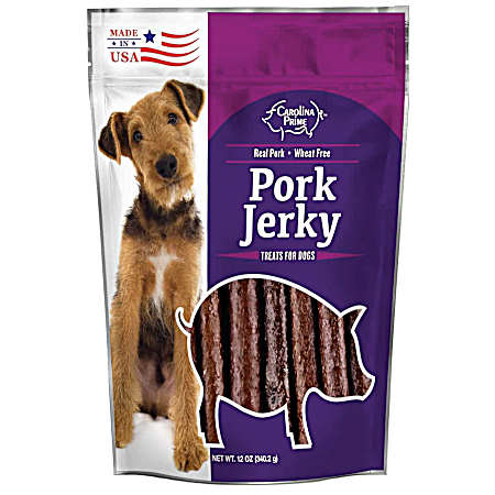 12 oz Pork Jerky Dog Treats
