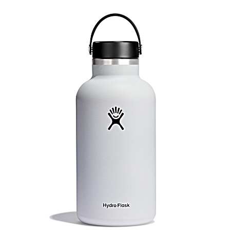 64  oz Wide Flex Cap White