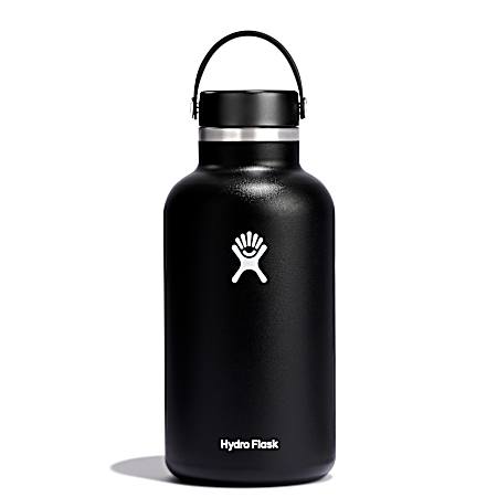64 oz Wide Flex Cap Black