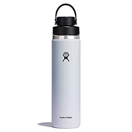 24 oz Wide Flex Chug Cap White