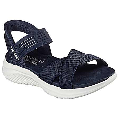 Sport Women's Navy Ultra Flex 3.0 Slip-Ins Sandals