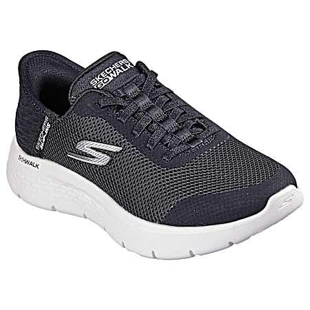Women's Black Go Walk Flex - Grand Entry Slip-ins Shoes