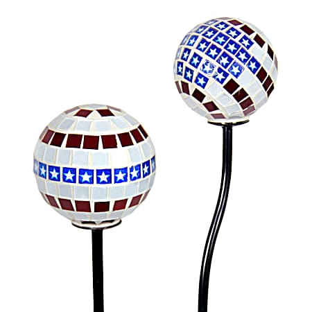 Patriotic Mosaic Solar Stake Assorted