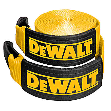 4 in x 30 ft Recovery Tow Strap 40,000 lb Break Strength