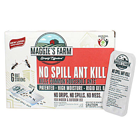 Simply Effective 0.25 oz No Spill Ant Kill - 6 Pk