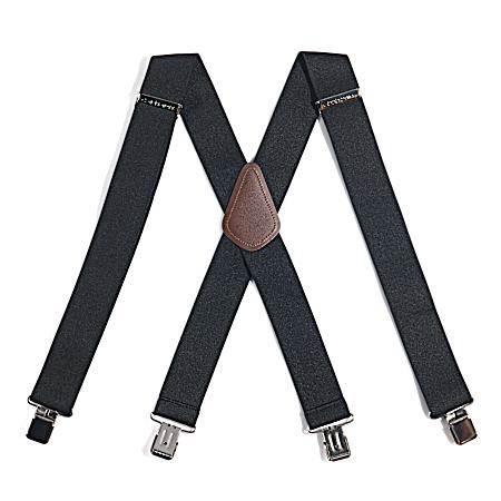Men's Black Utility Suspenders