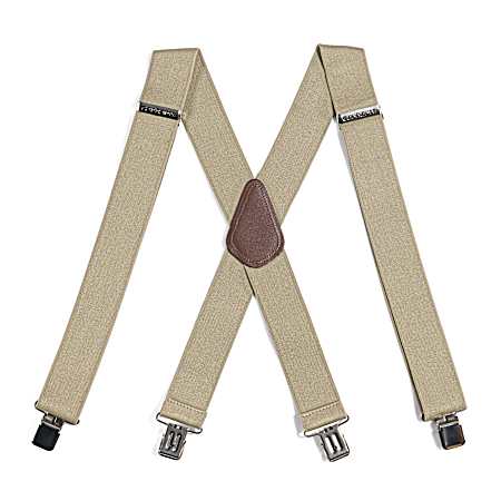 Men's Khaki Utility Suspenders