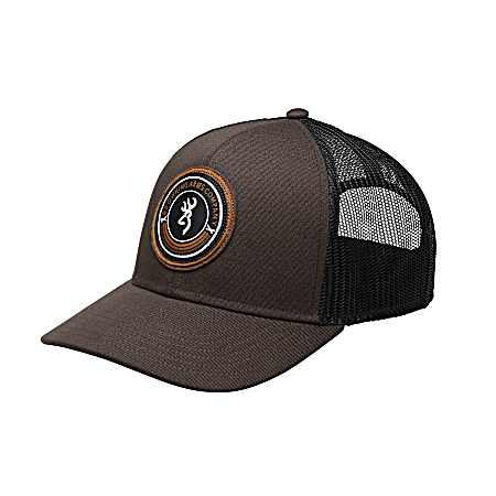 Men's Brown Parker Cap
