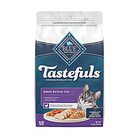 Adult Healthy Living Chicken & Brown Rice Dry Cat Food