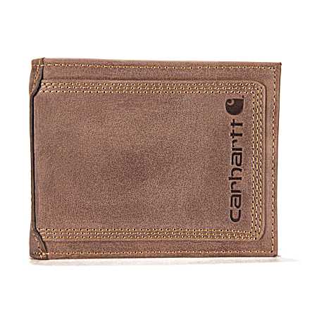 Men's Detroit Brown Passcase Wallet