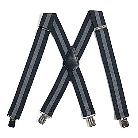 Men's Black/Grey Tradesman Suspenders