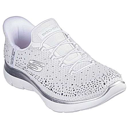 Sport Women's White Summits Slip-Ins Shoes