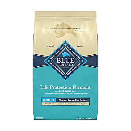 Adult Life Protection Formula Fish & Brown Rice Dry Dog Food