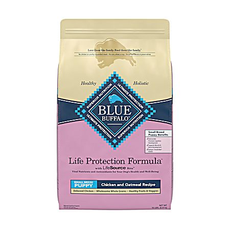 Puppy Life Protection Formula Chicken & Oatmeal Dry Dog Food, 15 lbs