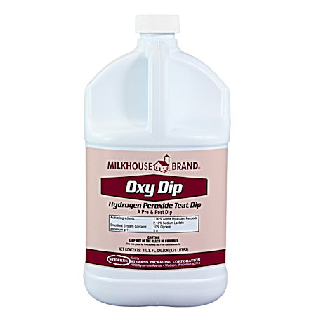 1 gal Oxy Dip Hydrogen Peroxide Teat Dip