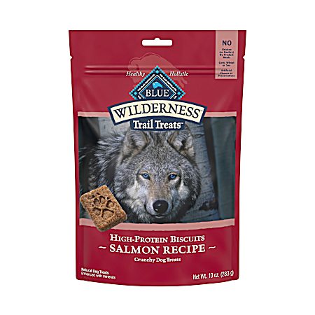 Wilderness Trail Treats Grain-Free Salmon Biscuits Dog Treats