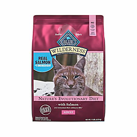 Wilderness Adult Grain-Free Salmon Dry Cat Food