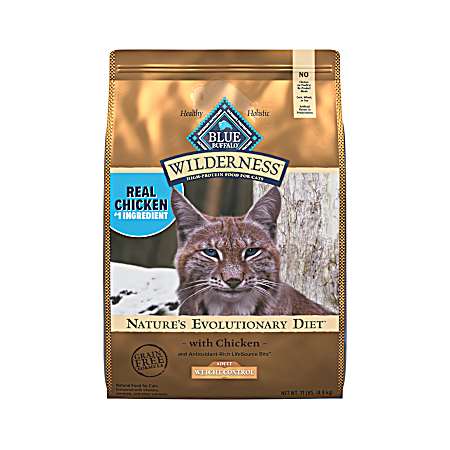 Wilderness Adult Grain-Free Weight Control w/ Chicken Dry Cat Food