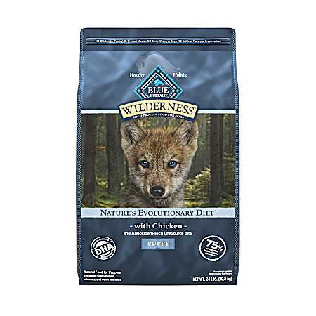 Wilderness Puppy Chicken w/ Wholesome Grains Recipe Dry Dog Food