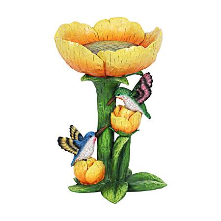 Hummingbird Tray Birdbath