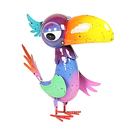 Metal Toucan Statue