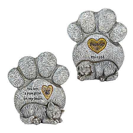 Pet Memorial Stepping Stone Assorted
