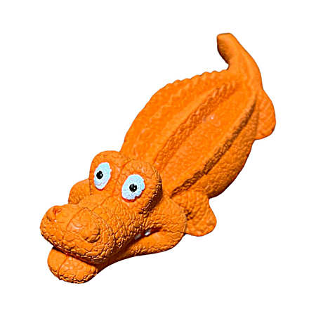 Crazy Croc Natural Rubber Dog Toy