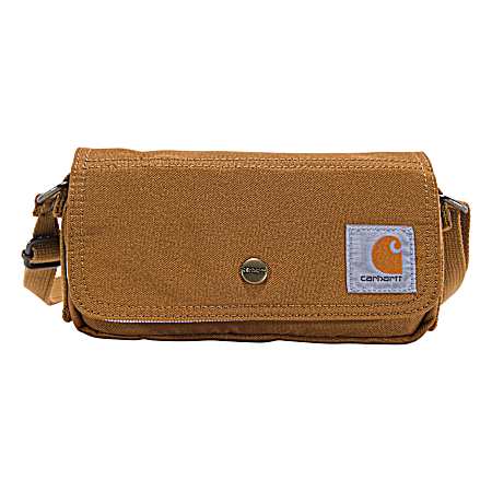 Women's Brown Cross-Body Horizontal Bag