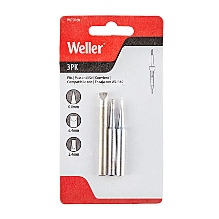 Soldering Tips Combo for WLIR60 - 3 Pk