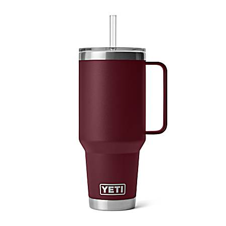 Rambler 42 oz Straw Mug WV Red