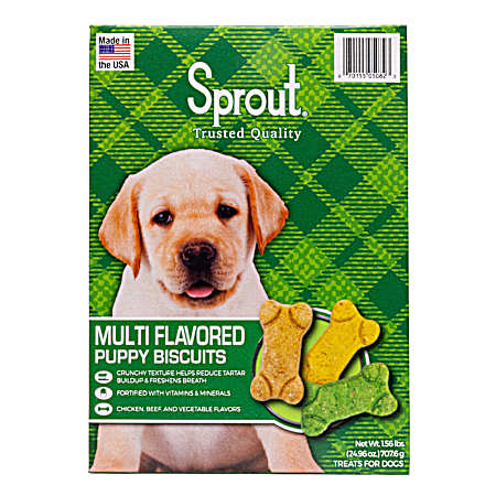 Multi-Flavored Puppy Biscuits, 1.56 lbs