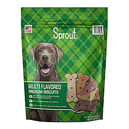 Multi-Flavored Medium Dog Biscuits, 5 lbs