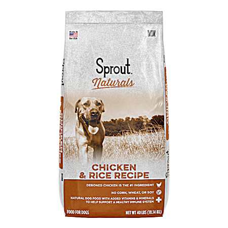 Naturals All Lifestages Chicken & Rice Dry Dog Food