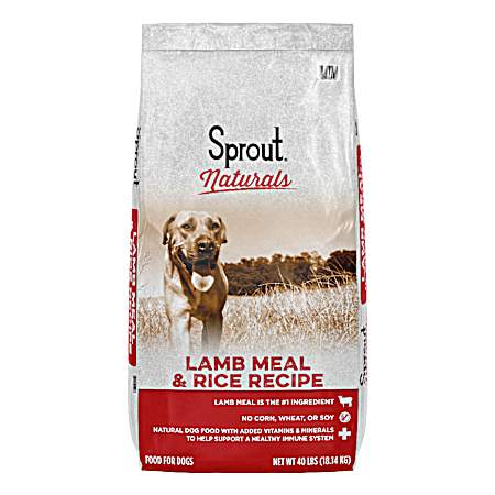 Naturals All Lifestages Lamb & Rice Dry Dog Food