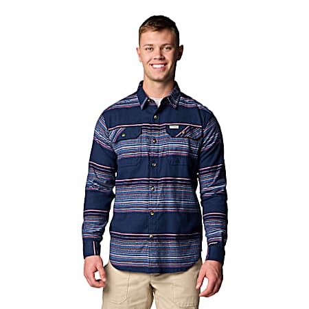 Men's Flare Gun Stretch Button Front Flannel