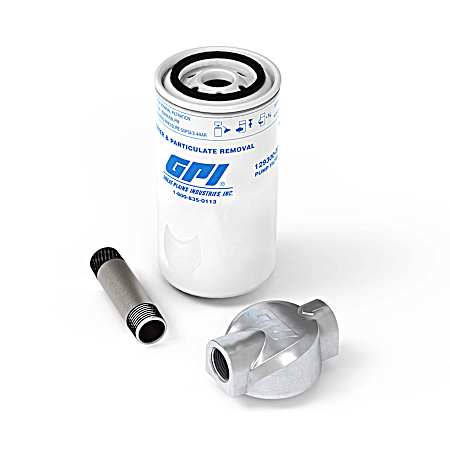 18 GPM, 10 Micron Particulate Filter Kit with 3/4-inch NPT Aluminum Adapter