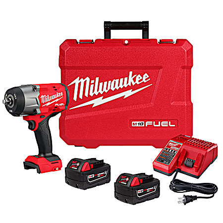 M18 Fuel 1/2 in High Torque Impact Wrench w/Friction RIng