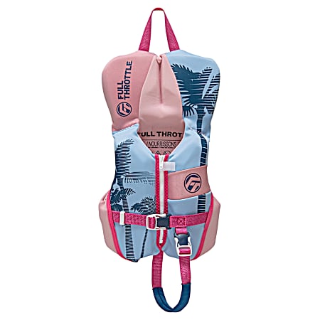 Infant Rapid-Dry Flex-Back Pink Life Jacket